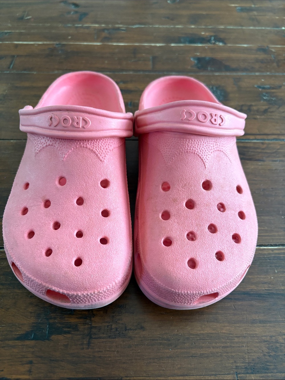 Pink Crocs Size 8-9